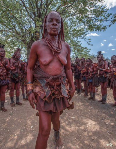 Ritratto donna Himba Tribù Namibia