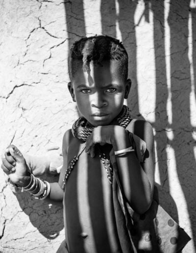 Bambino Himba Tribe Namibia